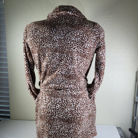 Marilyn Monroe Leopard Print Sleeping Soft Warm Comfy Robe Size M, Medium - Picture 5 of 6
